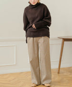 COLLAR REVERSIBLE KNIT
