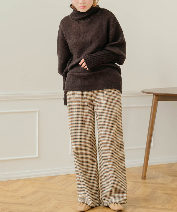 COLLAR REVERSIBLE KNIT