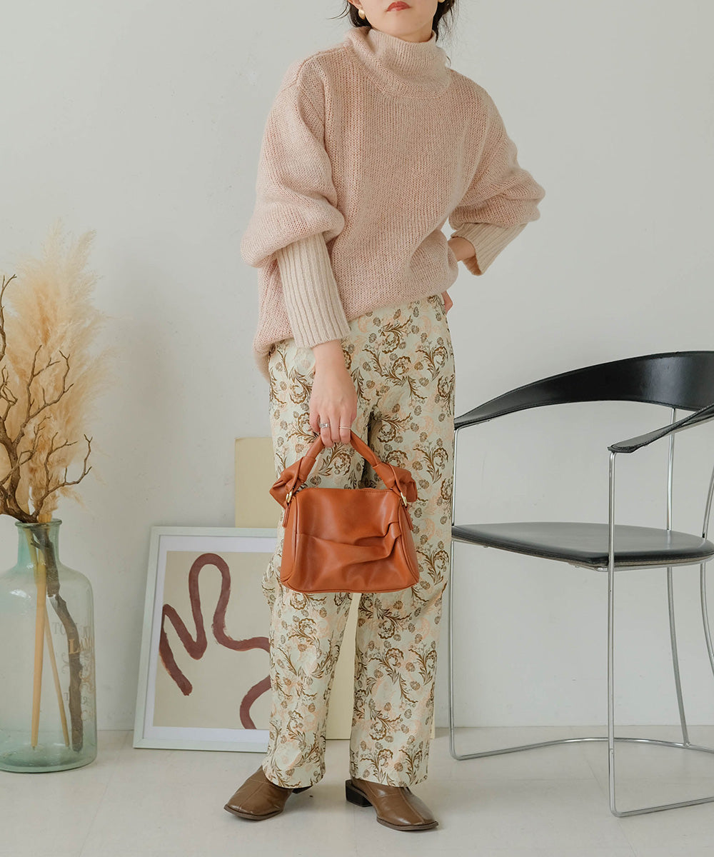 COLLAR REVERSIBLE KNIT