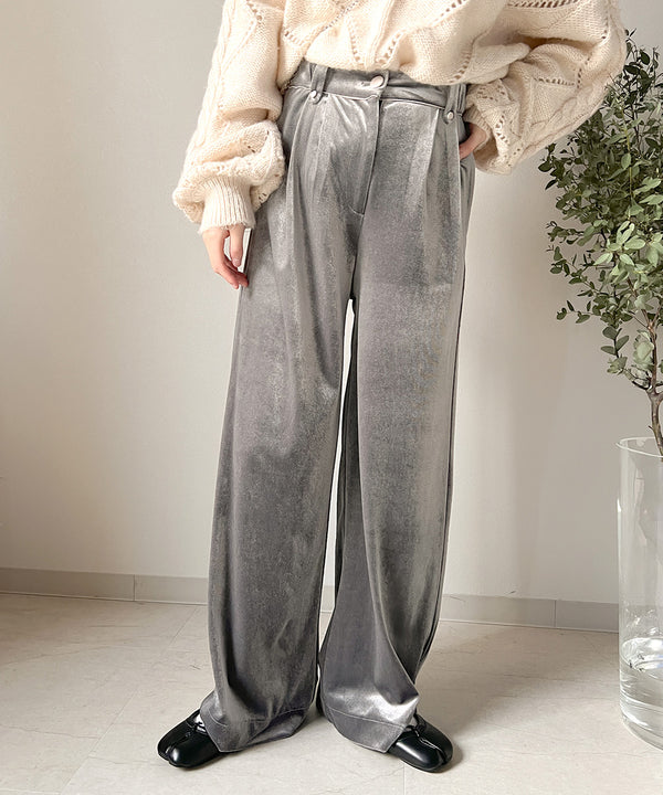 PIPING VELOR PANTS
