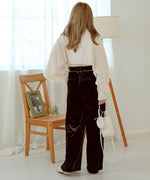 PIPING VELOR PANTS