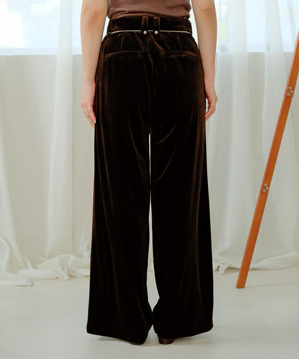 PIPING VELOR PANTS