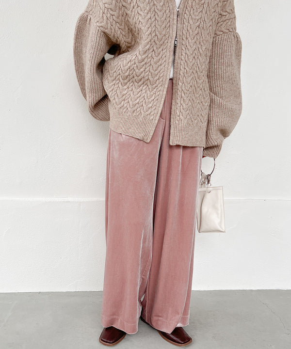 PIPING VELOR PANTS