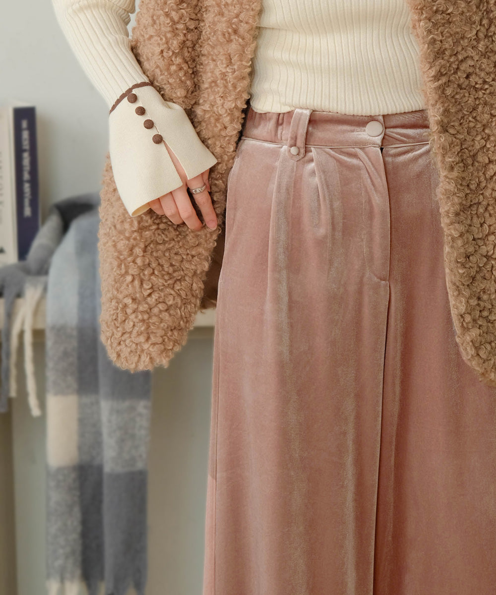 PIPING VELOR PANTS
