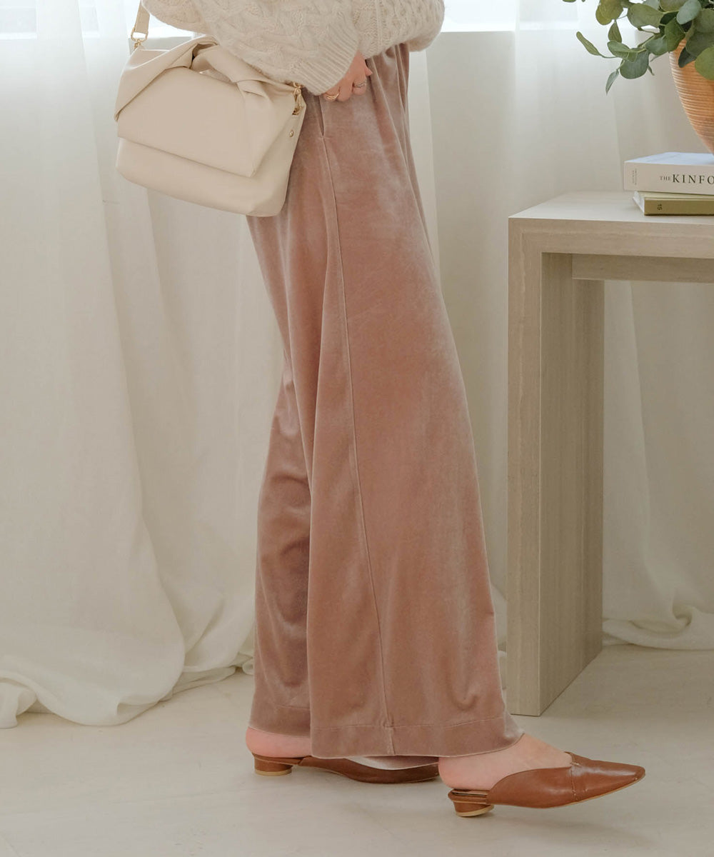 PIPING VELOR PANTS