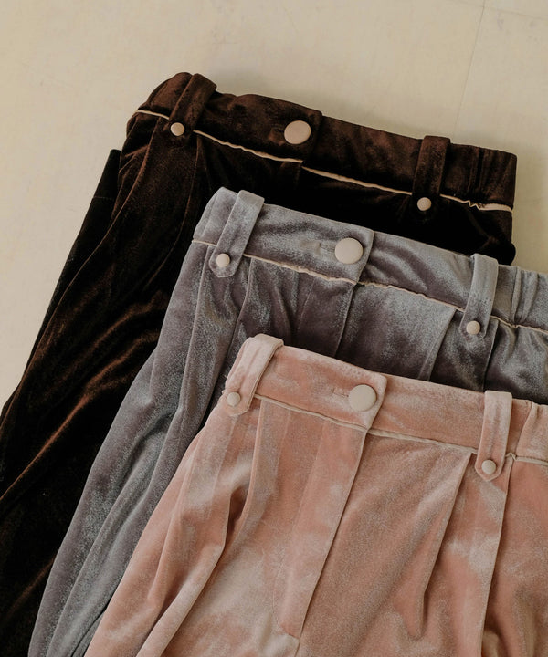 PIPING VELOR PANTS