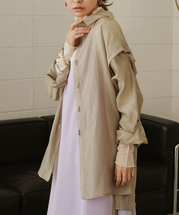 MULTI WAY SHEER SHIRT
