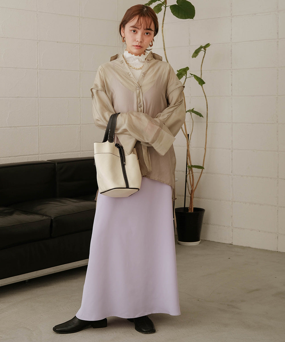 MULTI WAY SHEER SHIRT