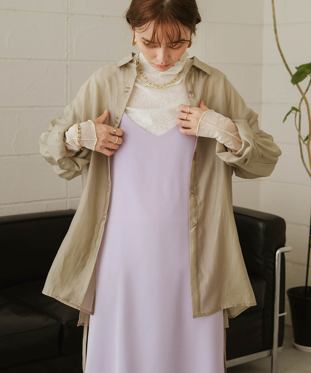 MULTI WAY SHEER SHIRT
