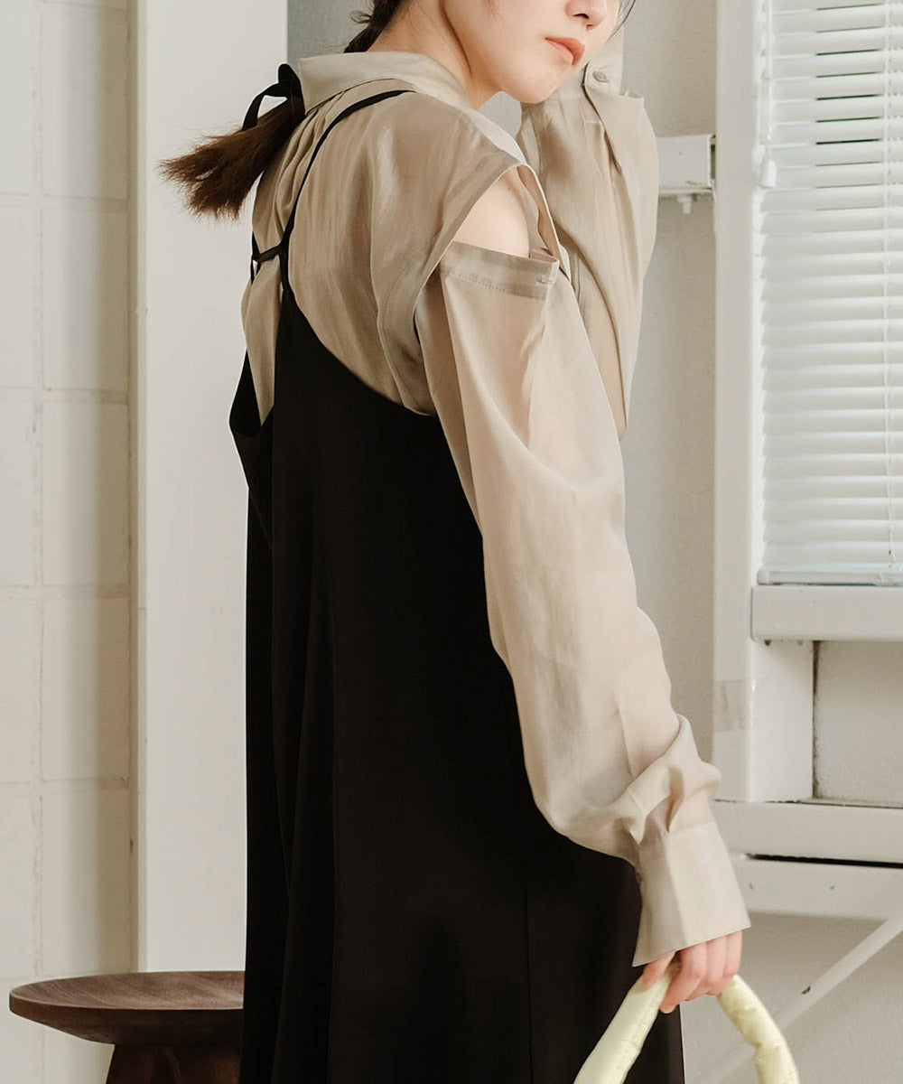 MULTI WAY SHEER SHIRT