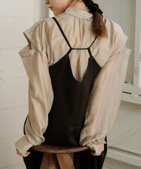 MULTI WAY SHEER SHIRT