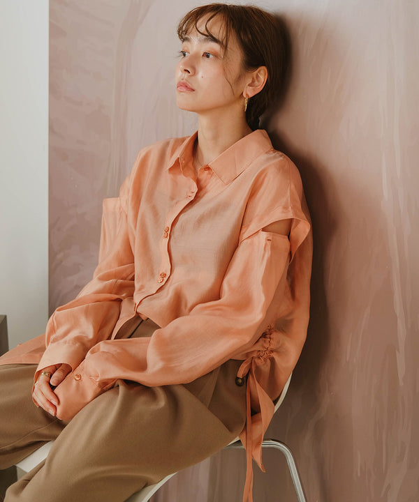 MULTI WAY SHEER SHIRT