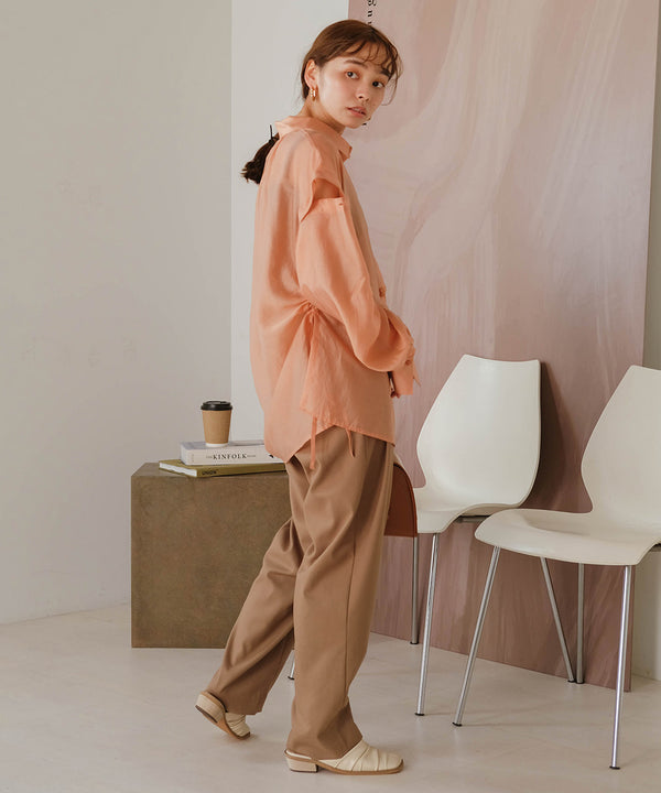 MULTI WAY SHEER SHIRT
