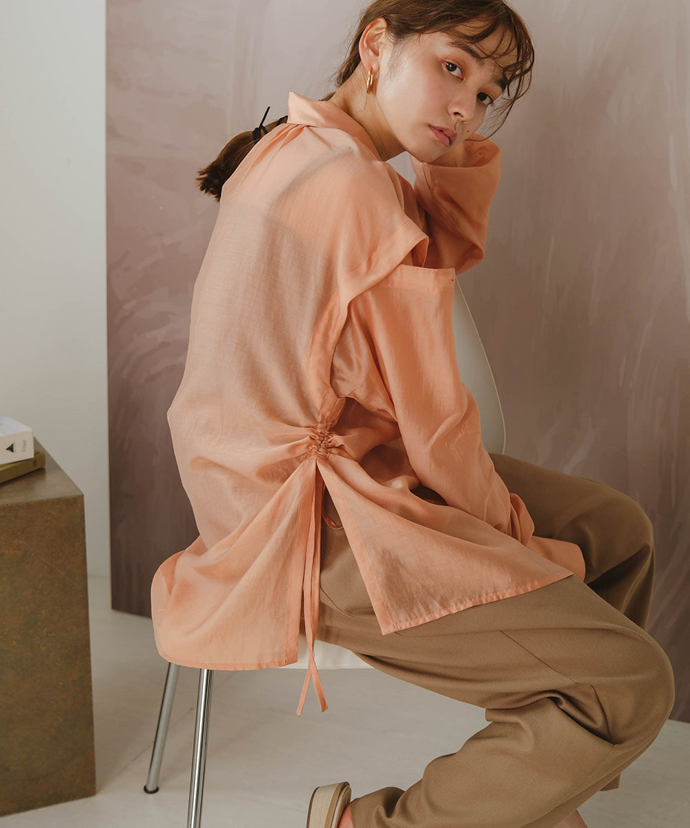 MULTI WAY SHEER SHIRT