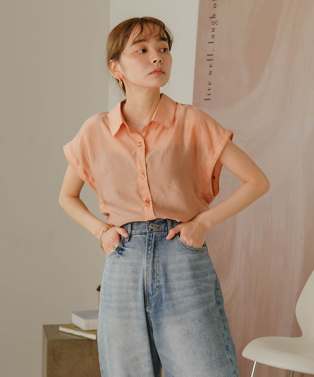 MULTI WAY SHEER SHIRT