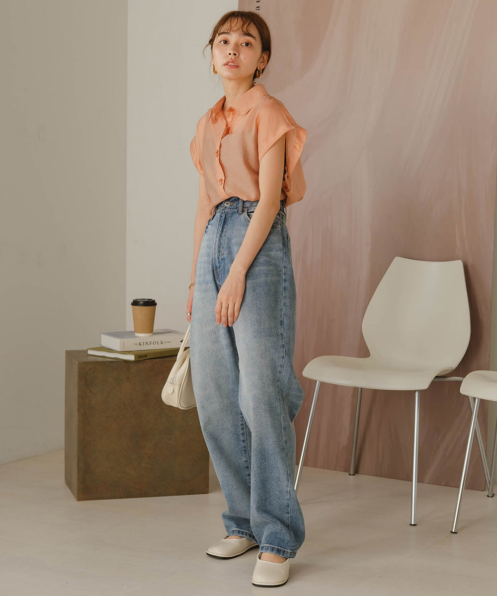 MULTI WAY SHEER SHIRT
