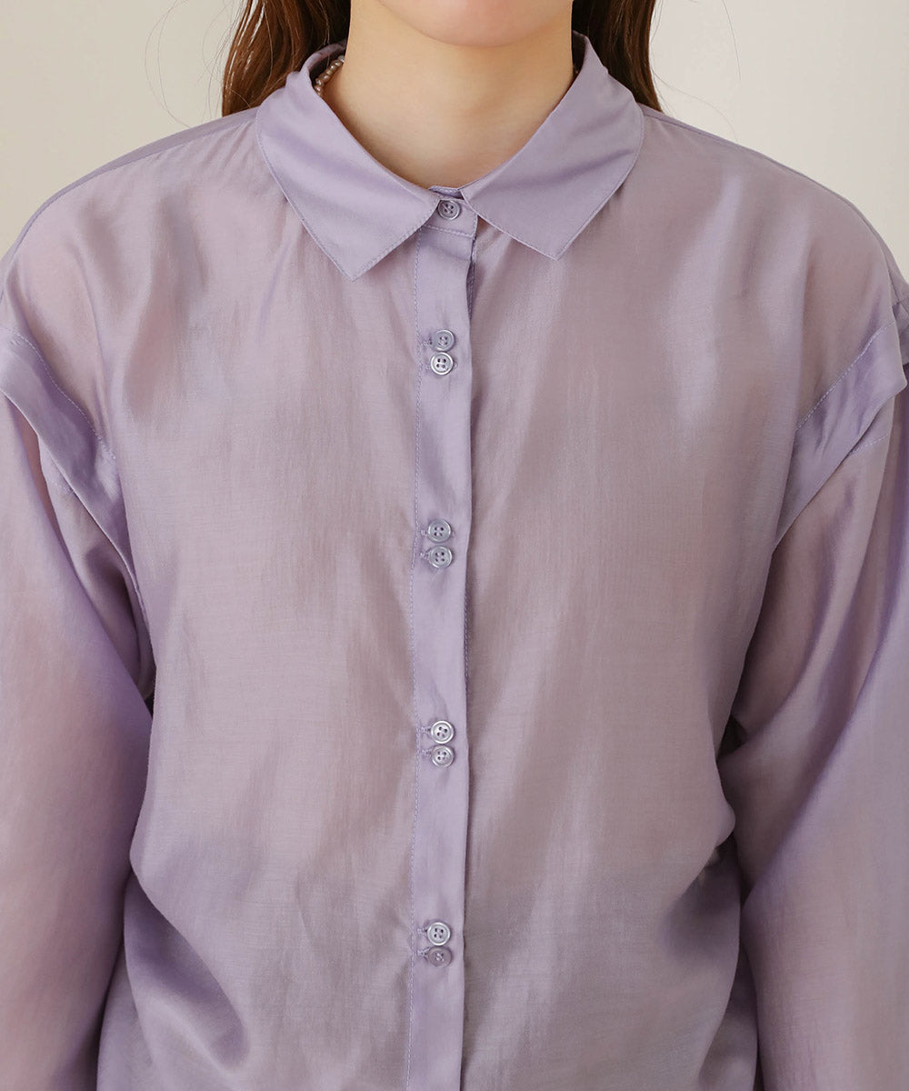 MULTI WAY SHEER SHIRT