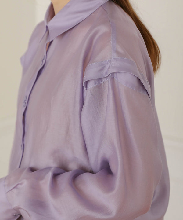MULTI WAY SHEER SHIRT