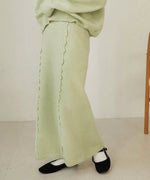 WAVE MELLOW KNIT SKIRT