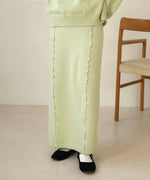 WAVE MELLOW KNIT SKIRT