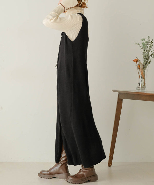 2WAY KNIT JUMPER ONEPIECE