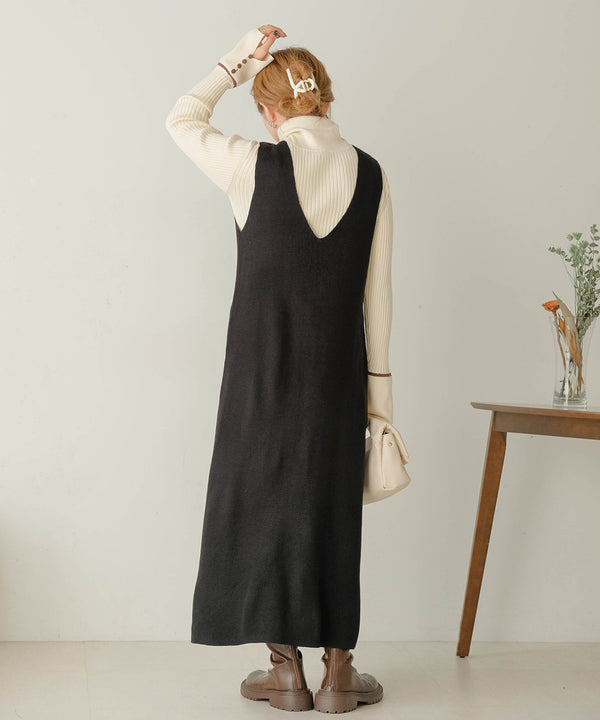 2WAY KNIT JUMPER ONEPIECE