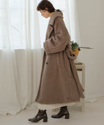 SHAGGY DOUBLE LONG COAT