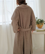 SHAGGY DOUBLE LONG COAT