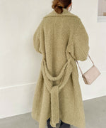 SHAGGY DOUBLE LONG COAT