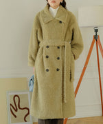 SHAGGY DOUBLE LONG COAT