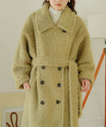 SHAGGY DOUBLE LONG COAT