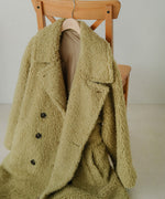 SHAGGY DOUBLE LONG COAT