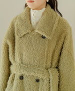 SHAGGY DOUBLE LONG COAT