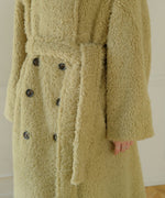 SHAGGY DOUBLE LONG COAT