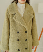SHAGGY DOUBLE LONG COAT