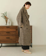 SHAGGY DOUBLE LONG COAT