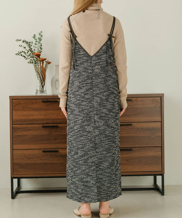 COLOR PIPING 2WAY ONEPIECE