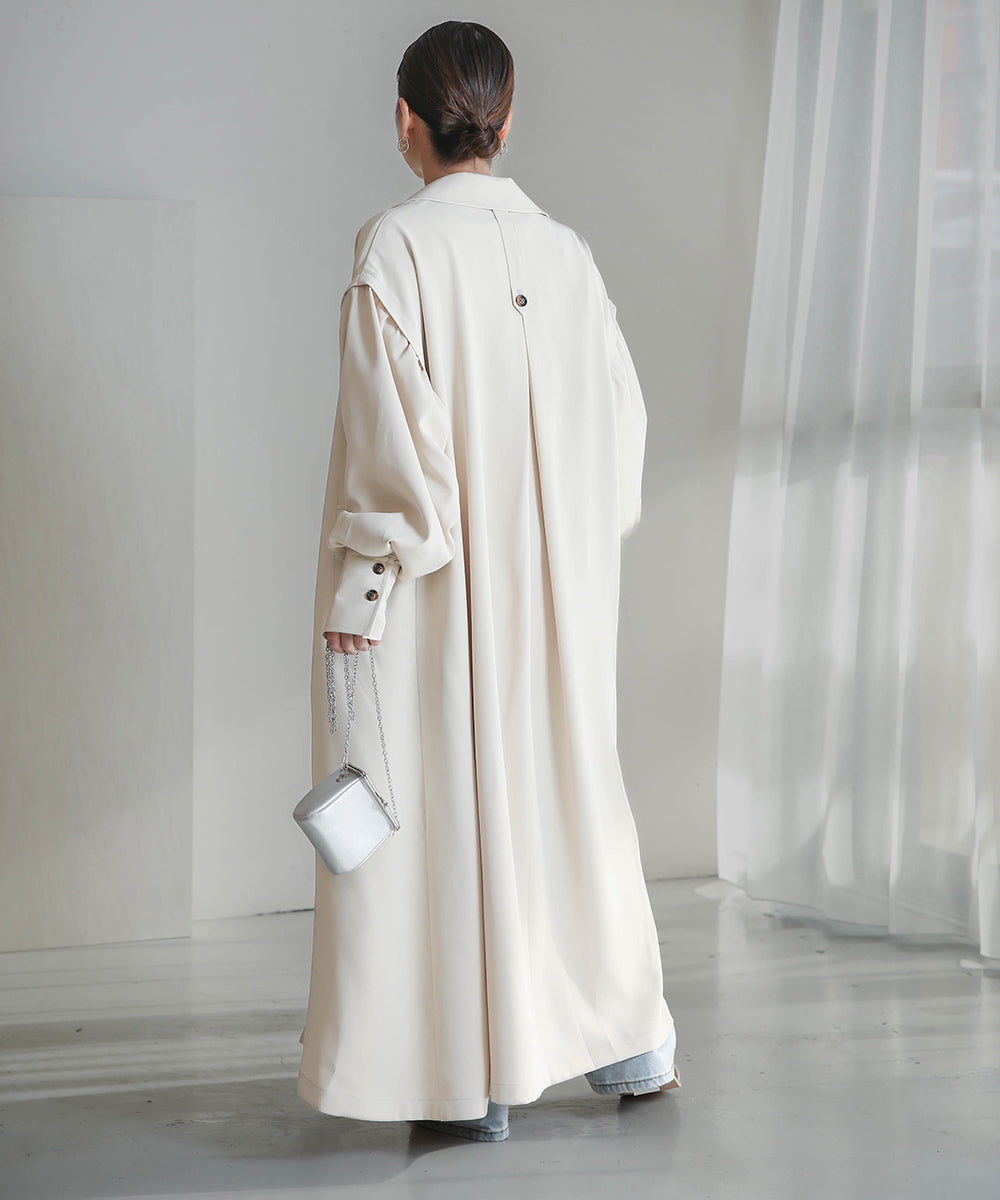 FLARE TRENCH COAT