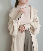 FLARE TRENCH COAT