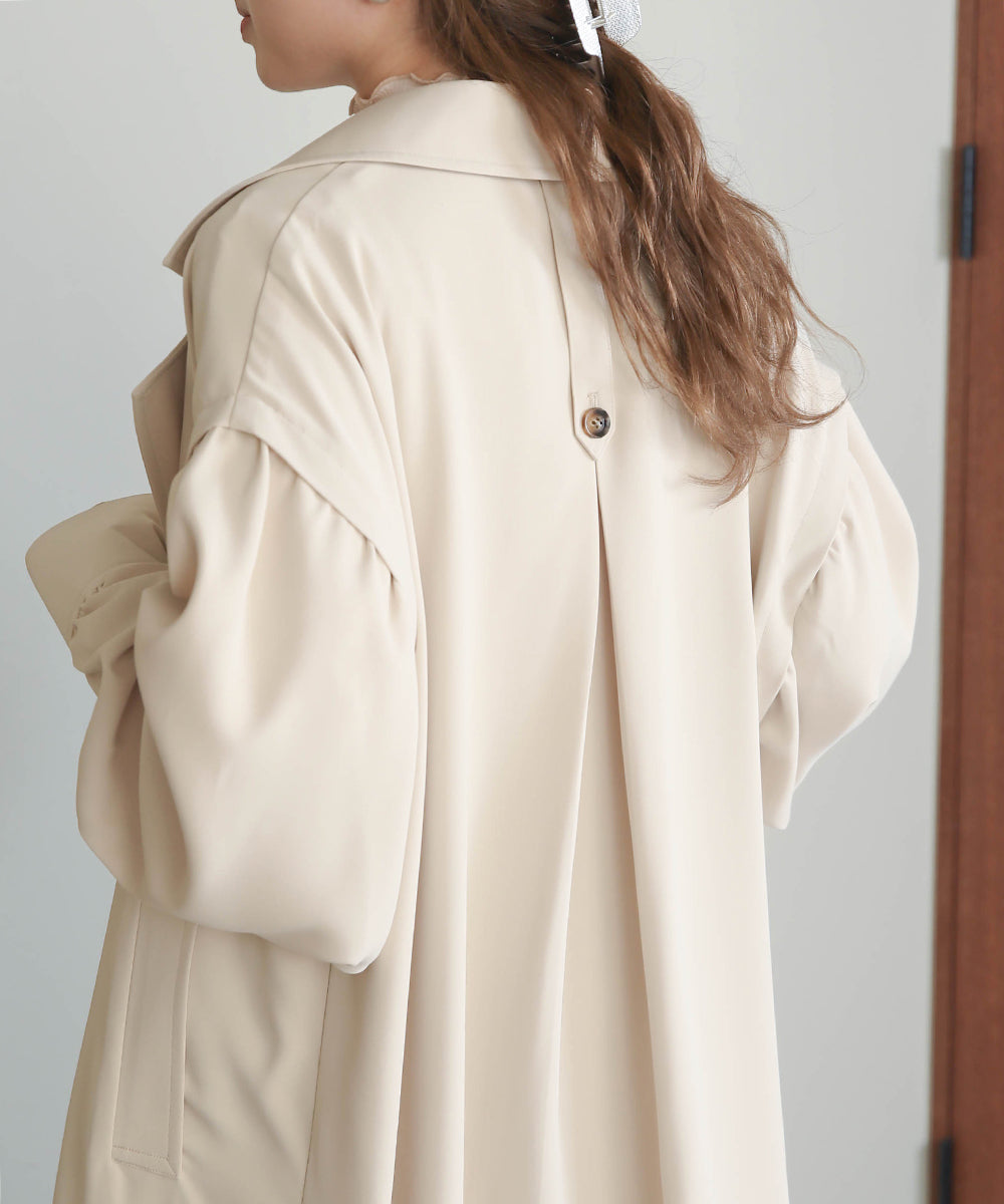 FLARE TRENCH COAT