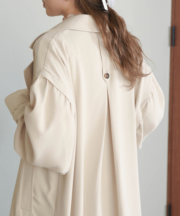 FLARE TRENCH COAT