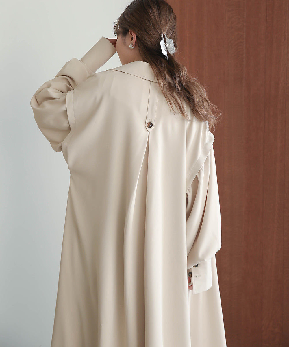 FLARE TRENCH COAT