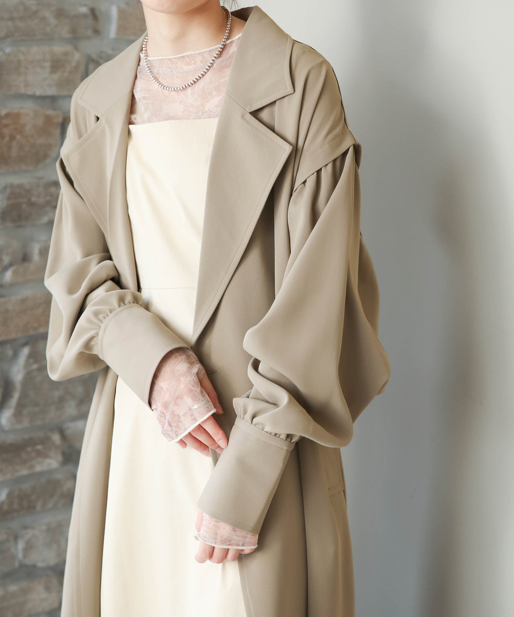 FLARE TRENCH COAT