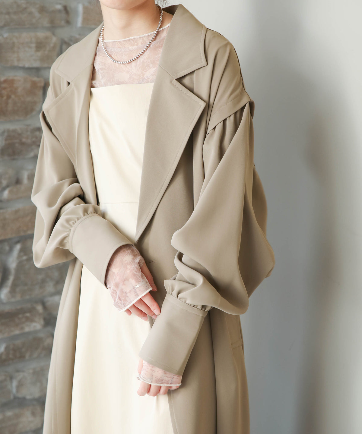 FLARE TRENCH COAT
