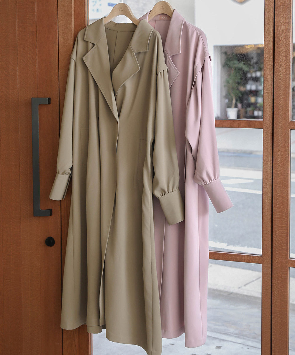 FLARE TRENCH COAT