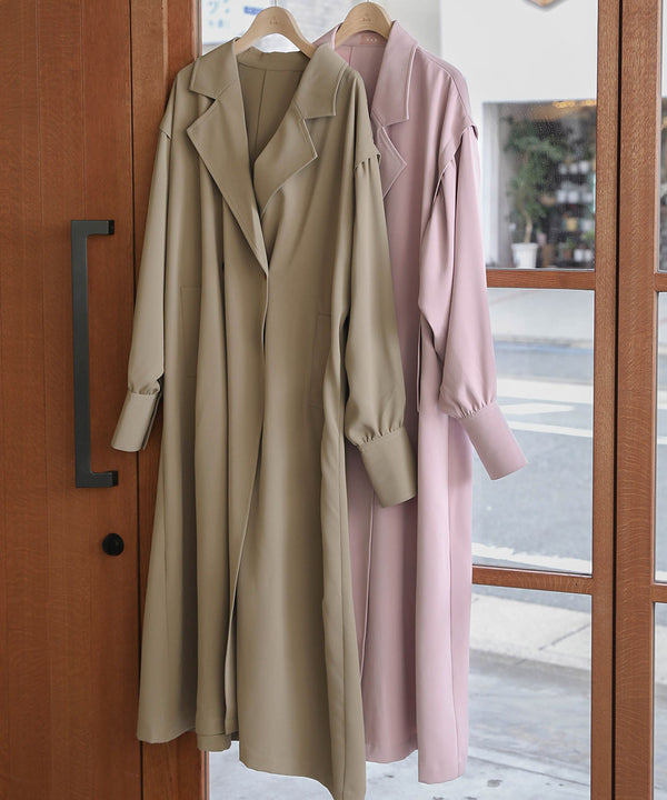 FLARE TRENCH COAT