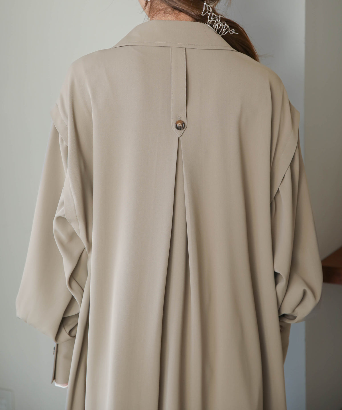 FLARE TRENCH COAT