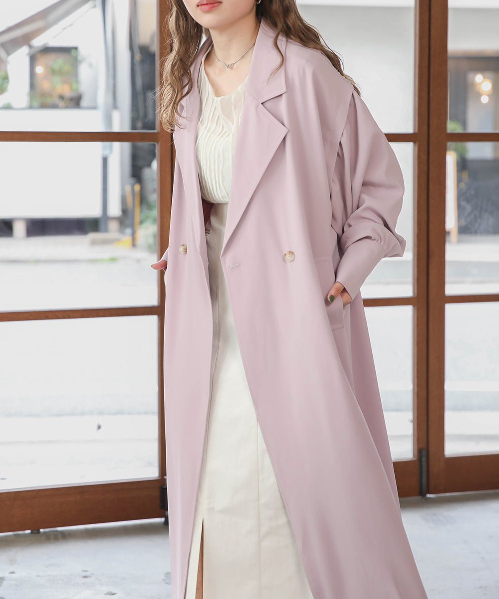 FLARE TRENCH COAT