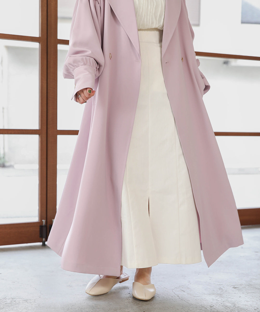 FLARE TRENCH COAT