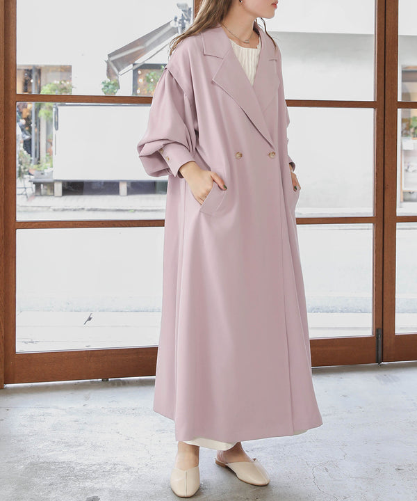 FLARE TRENCH COAT